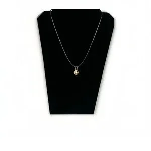 Handmade | Jewelry | Pendant Gold Plated Pinwheel Symbol On Black ...